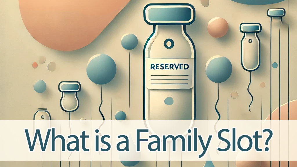 Family Slots - Reserved 2 - Slim What is a Family Slot?